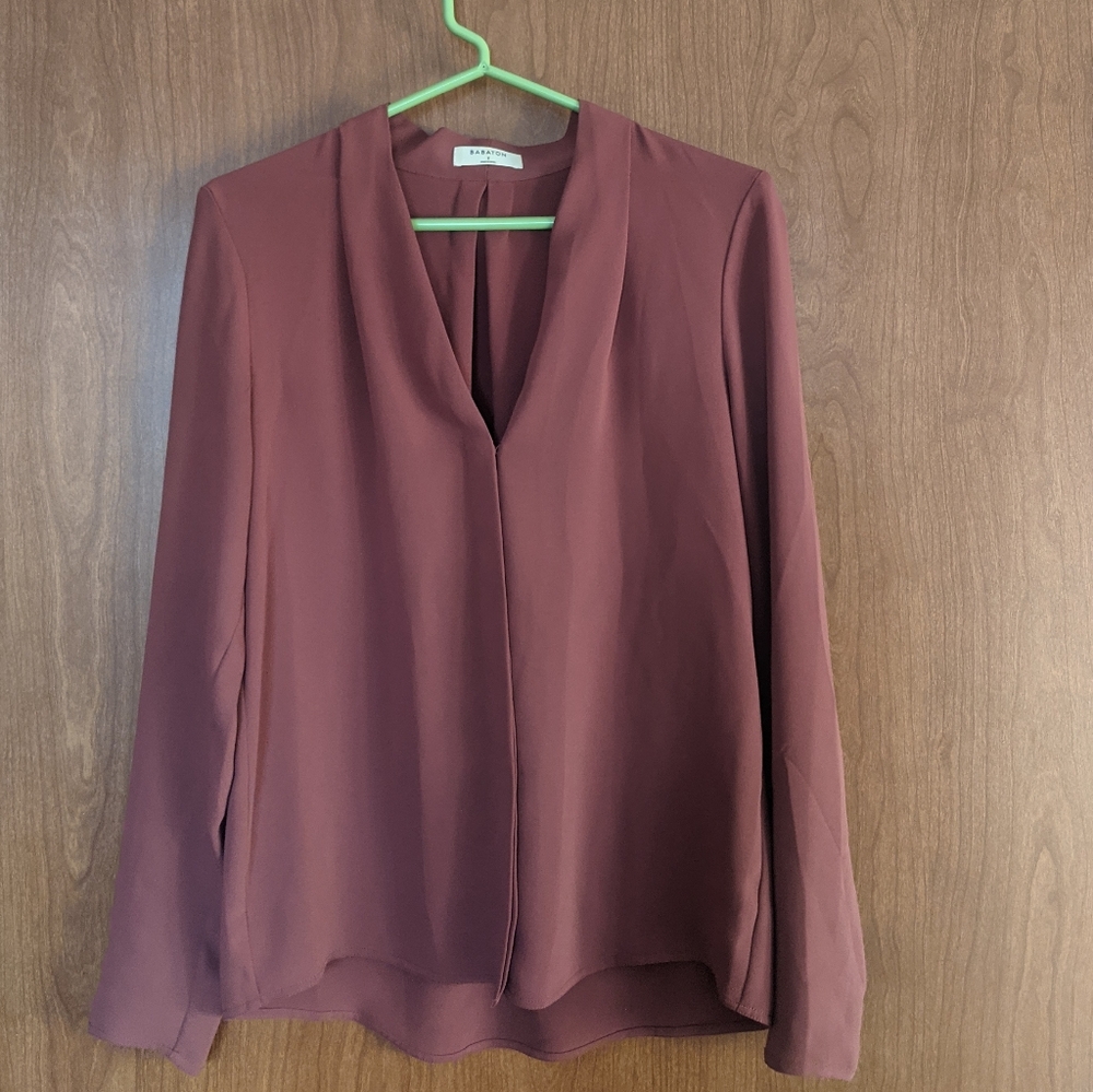 Aritzia Babaton Blush Blouse